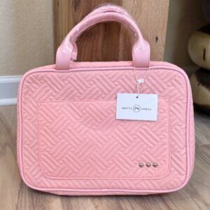 Pretty Simple Flora Travel Toiletry Bag PINK NWT